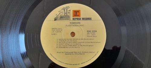 Fleetwood Mac - Rumours - Vinyl LP record - Reprise Records - 1977 - EX