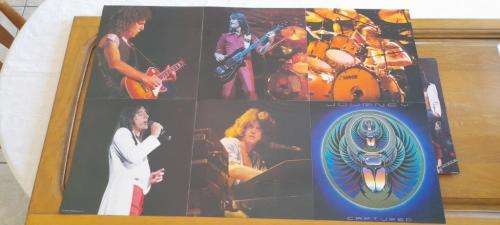 Journey - Captured - Double Vinyl P record - CBS - 1981 - With Poster - EX