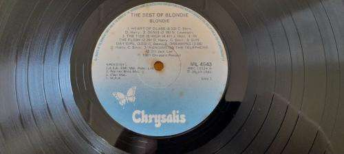 Blondie - The Best Of Blondie - Vinyl LP record - 1981 - Chrysalis - EX