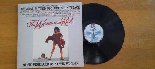 The Woman In Red - Soundtrack vinyl LP record - MOTOWN - 1984 - VG+