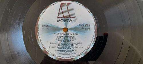 The Woman In Red - Soundtrack vinyl LP record - MOTOWN - 1984 - VG+