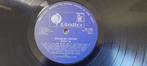 Boney M - Oceans Of Fantasy - Vinyl LP record - Gallo Records - 1979 - EX
