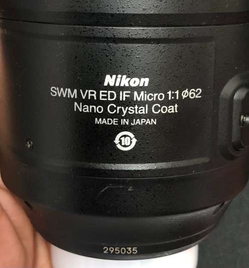 Nikon AF-S MICRO 105mm F2.8 ED