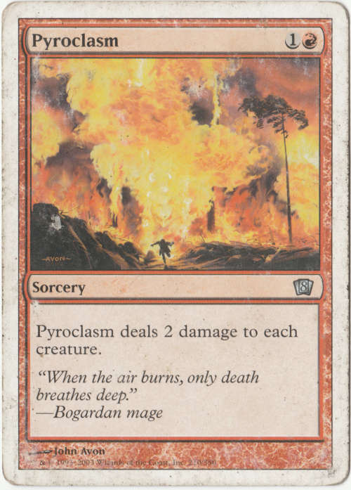 Magic the Gathering - Pyroclasm (Uncommon)