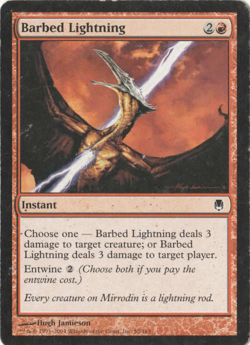 Magic the Gathering - Barbed Lightning