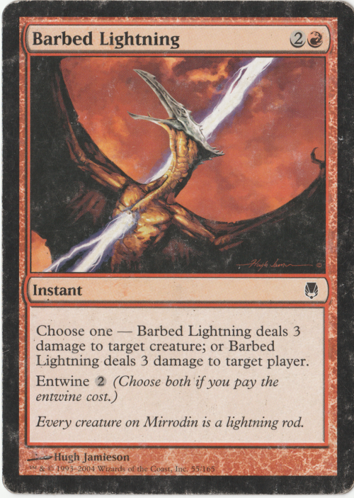 Magic the Gathering - Barbed Lightning