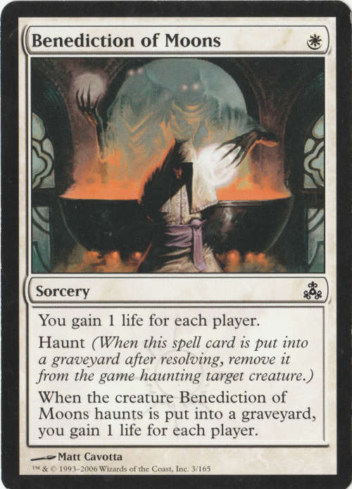 Magic the Gathering - Benediction of Moons