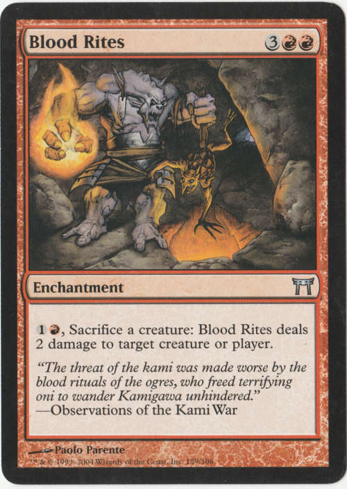 Magic the Gathering - Blood Rites (Uncommon)