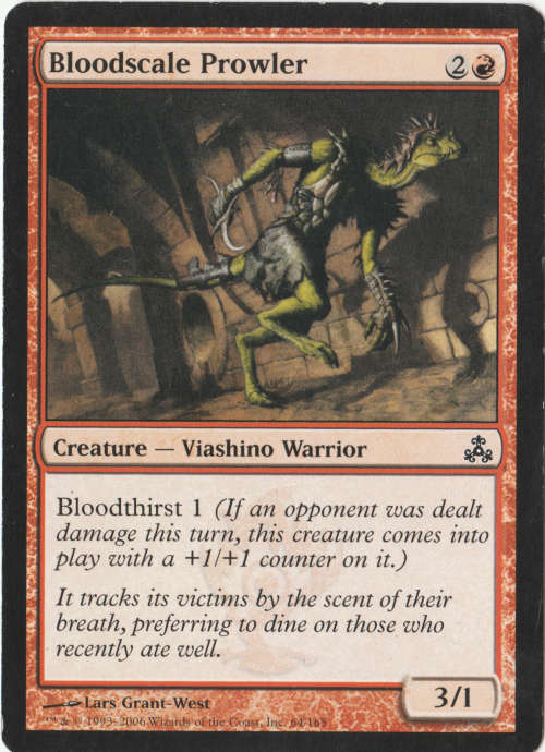 Magic the Gathering - Bloodscale Prowler