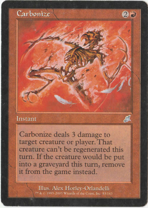 Magic the Gathering - Carbonize (Uncommon)