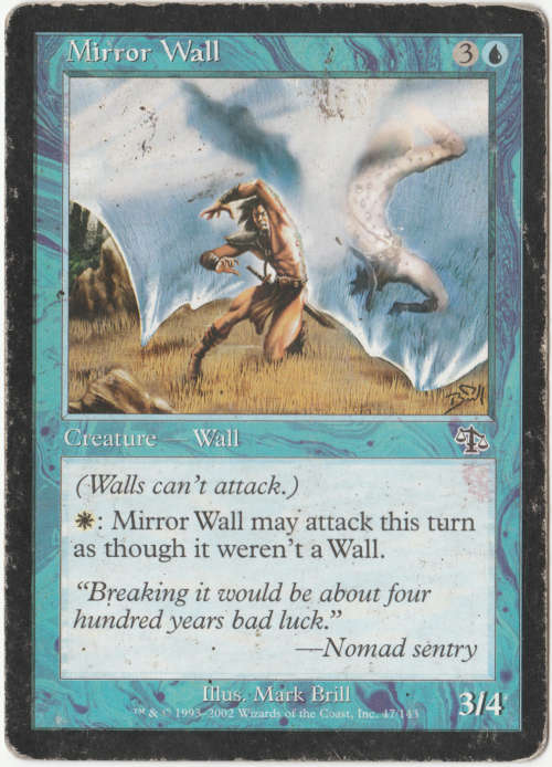 Magic the Gathering - Mirror Wall