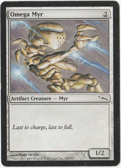 Magic the Gathering - Omega Myr