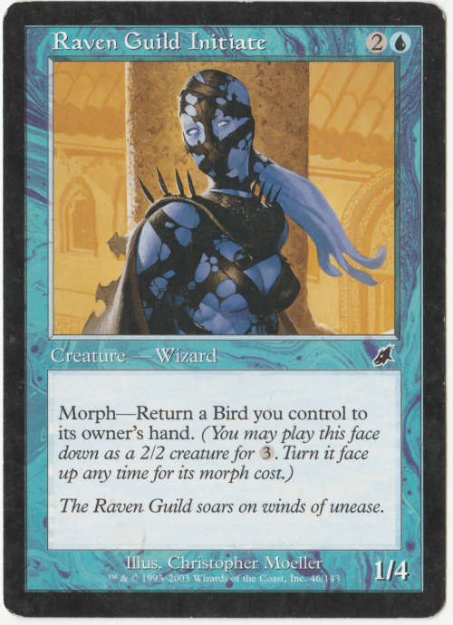 Magic the Gathering - Raven Guild Initiate
