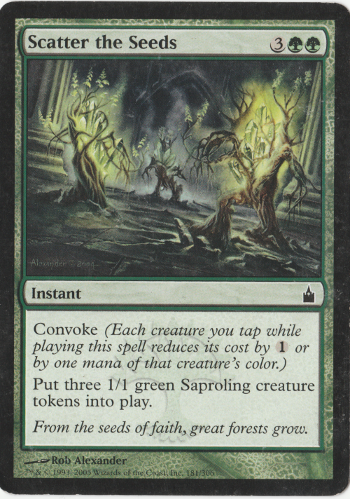 Magic the Gathering - Scatter the Seeds