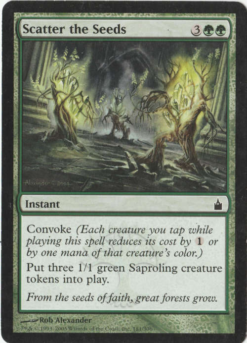 Magic the Gathering - Scatter the Seeds