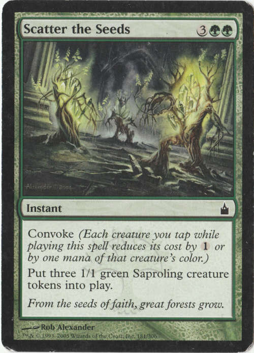 Magic the Gathering - Scatter the Seeds
