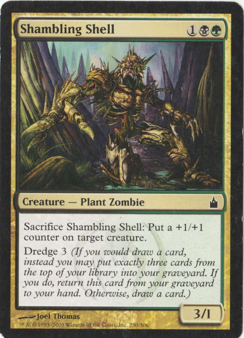 Magic the Gathering - Shambling Shell