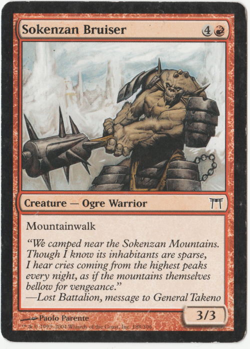 Magic the Gathering - Sokenzan Bruiser