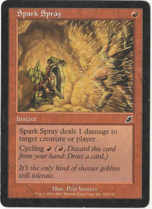 Magic the Gathering - Spark Spray