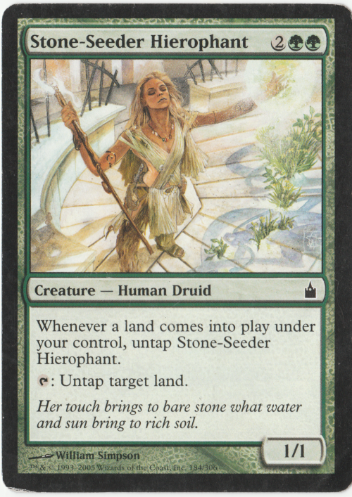 Magic the Gathering - Stone-Seeder Hierophant