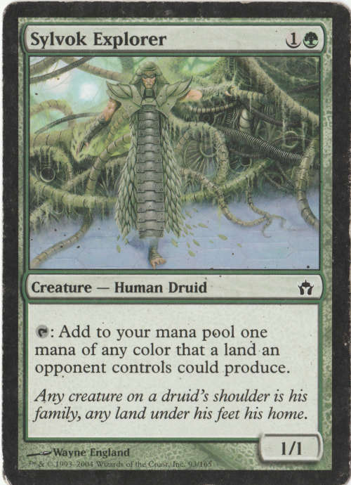Magic the Gathering - Sylvok Explorer