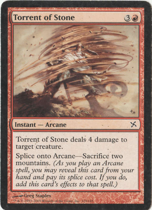 Magic the Gathering - Torrent of Stone