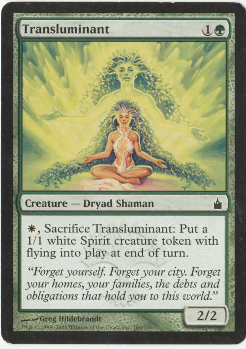 Magic the Gathering - Transluminant