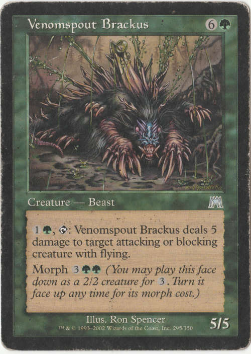 Magic the Gathering - Venomspout Brackus (Uncommon)