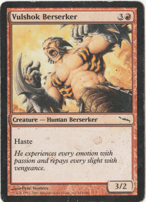 Magic the Gathering - Vulshok Berserker