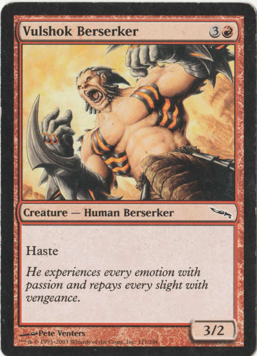 Magic the Gathering - Vulshok Berserker