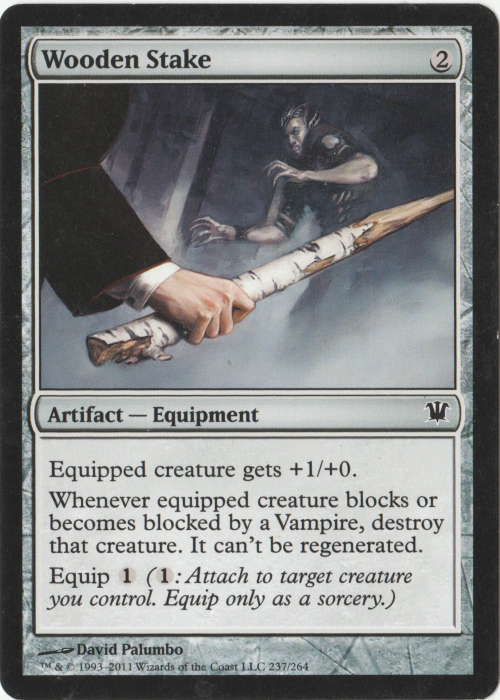 Magic the Gathering - Wooden Stake