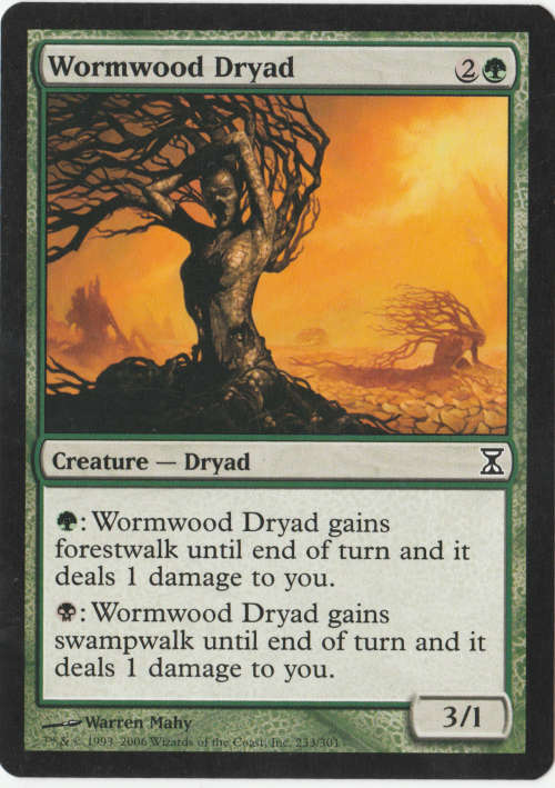 Magic the Gathering - Wormwood Dryad