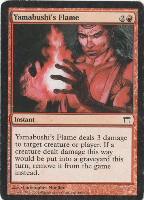 Magic the Gathering - Yamabushi`s Flame