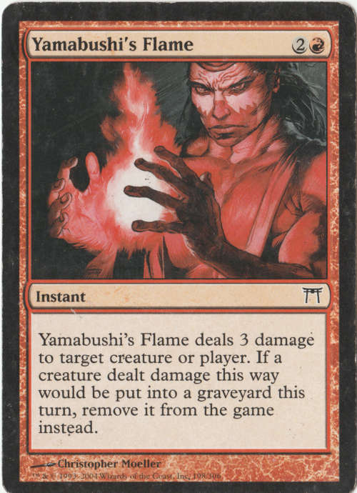 Magic the Gathering - Yamabushi`s Flame