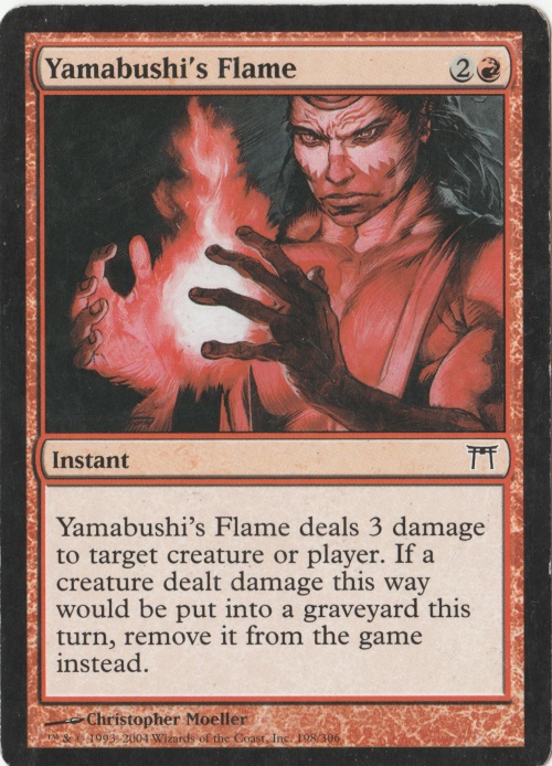Magic the Gathering - Yamabushi`s Flame