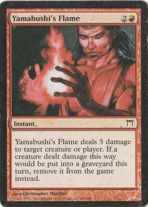 Magic the Gathering - Yamabushi`s Flame