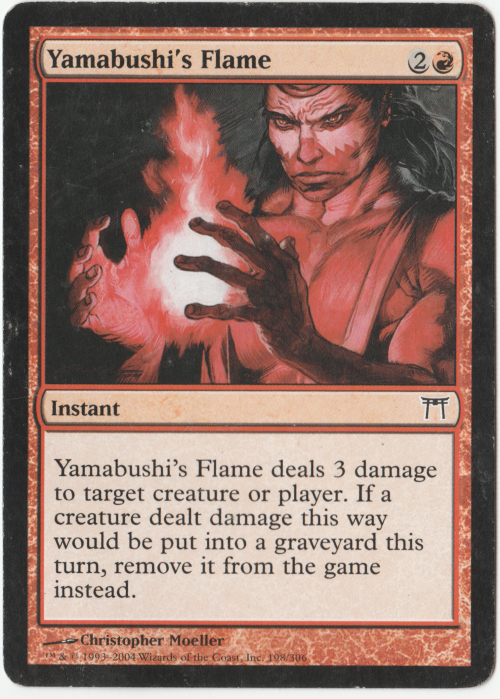 Magic the Gathering - Yamabushi`s Flame