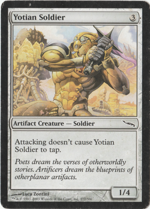 Magic the Gathering - Yotian Soldier