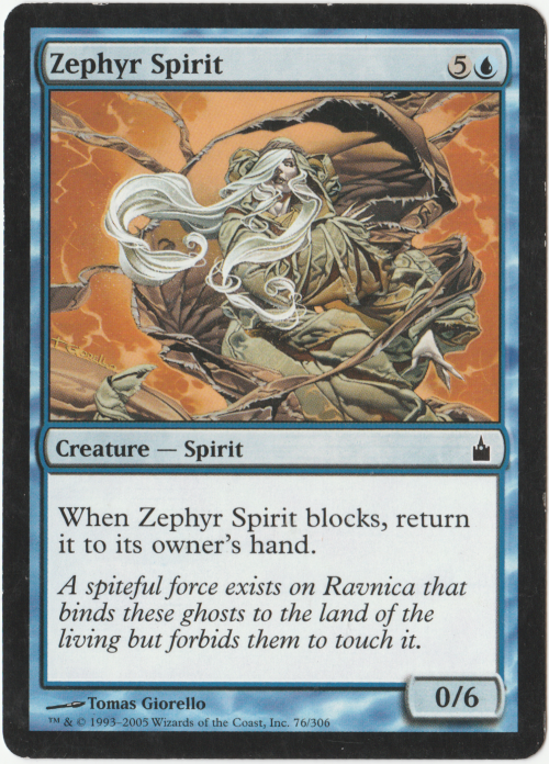 Magic the Gathering - Zephyr Spirit