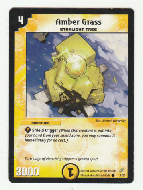 Duel Masters - Amber Grass (Starlight Tree) - Creature