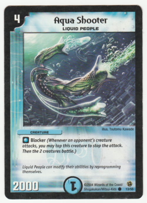 Duel Masters - Aqua Shooter (Liquid People) - Creature