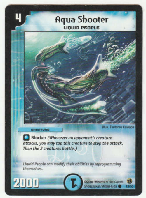 Duel Masters - Aqua Shooter (Liquid People) - Creature