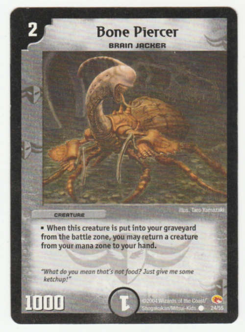 Duel Masters - Bone Piercer (Brain Jacker) - Creature