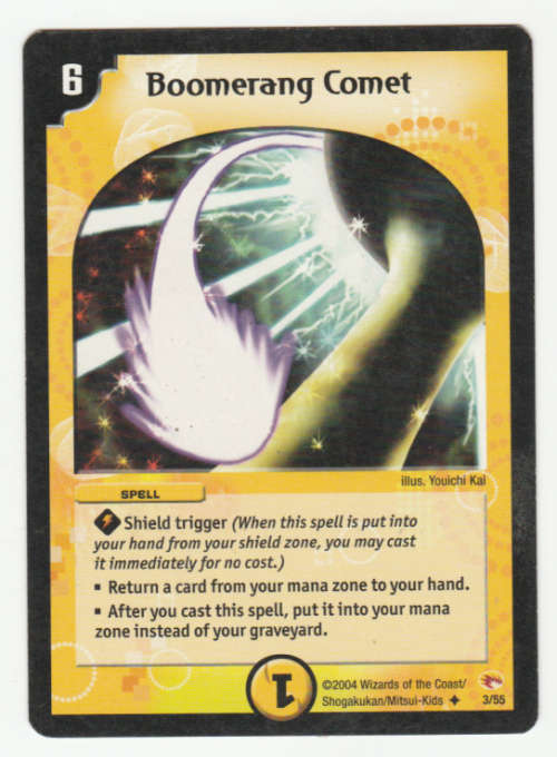 Duel Masters - Boomerang Comet - Spell (Uncommon)