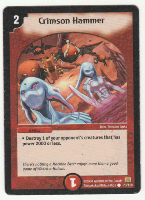 Duel Masters - Crimson Hammer - Spell
