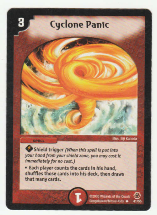 Duel Masters - Cyclone Panic - Spell (Uncommon)