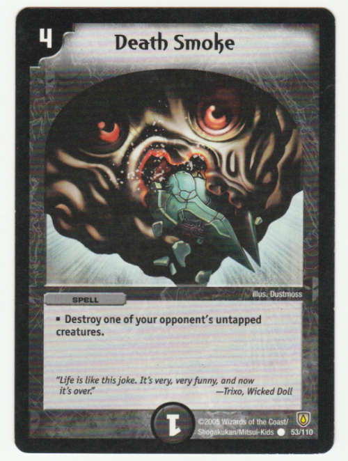 Duel Masters - Death Smoke - Spell