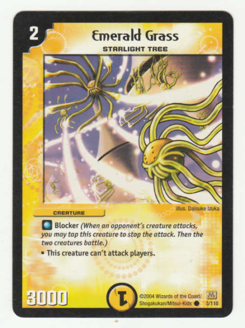 Duel Masters - Emerald Grass (Starlight Treee) - Creature
