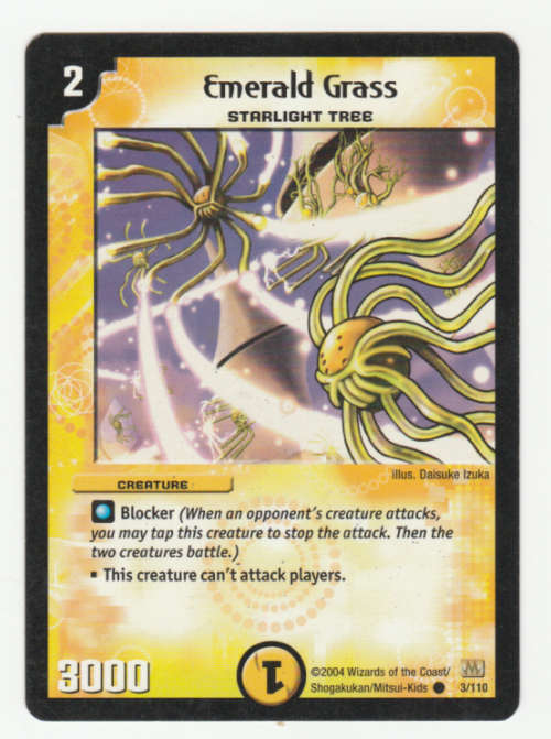 Duel Masters - Emerald Grass (Starlight Tree) - Creature