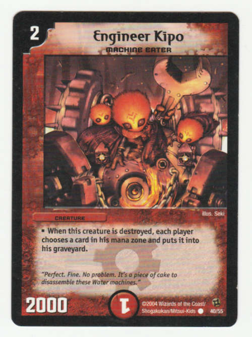 Duel Masters - Engineer Kipo (Machine Eater) - Creature